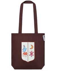 Muzaradi - Logo-Patch Graphic-Print Shoulder Bag - Lyst