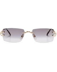 Cartier - Occhiali Da Sole Signature C De Cartier - Lyst