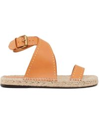 Isabel Marant - Illya Leather Espadrilles - Lyst