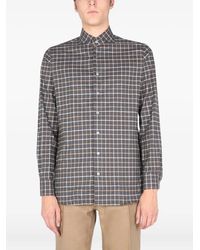 Lardini - Checked-Pattern Shirt - Lyst