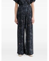 Munthe - Faicus Floral Pleated Trousers - Lyst
