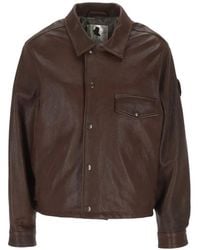 The Erose - Francis Leather Jacket - Lyst