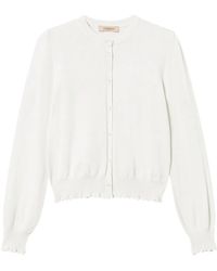 Twinset - Scallop-Trim Cardigan - Lyst