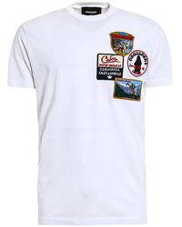 DSquared² - T-Shirt À Détail De Patch - Lyst