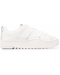 DIESEL S-shika Low Lace Sneakers in White for Men - Lyst