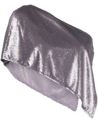 GAUGE81 - One-Shoulder-Top Mit Metallischen Wirkungen - Lyst