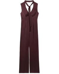 Claudie Pierlot - Mono sin mangas con lazo en el cuello - Lyst