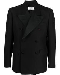Maison Margiela - Double-Breasted Blazer - Lyst