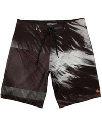 Osklen - Palm Leaf Noise Swim Shorts - Lyst