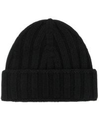 LARMERI STUDIO - Beanie Aus Geripptem Kaschmir - Lyst
