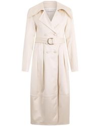 Philosophy Di Lorenzo Serafini - Double-Breasted Trench Coat - Lyst