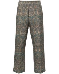 Pierre Louis Mascia - Graphic-Print Trousers - Lyst