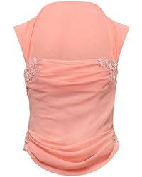 Stolen Stores - Belle Draped Lace Corset - Lyst