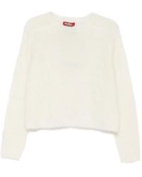 Max Mara - Gebürsteter Strickpullover - Lyst