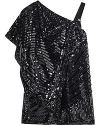 PUCCI - Asymmetrical Embroidered Foulard Dress - Lyst