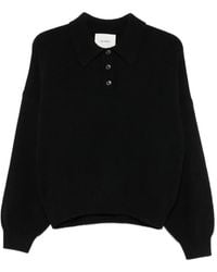 Lisa Yang - Etta Button-Up Polo Shirt - Lyst