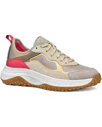 Geox - Mesh-Panelled Chunky Sneakers - Lyst