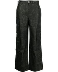 ANDERSSON BELL - Belted-waist Cargo Trousers - Lyst