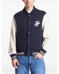 Tommy Hilfiger - Veste Bomber À Logo - Lyst