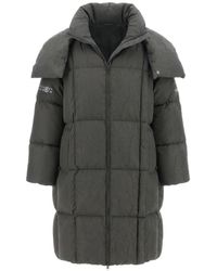 MM6 by Maison Margiela - Quilted Hooded Puffer Coat - Lyst