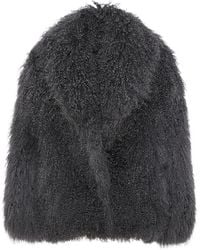 Yves Salomon - Lammy Jack Met Sjaalrevers - Lyst