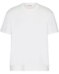 Valentino Garavani - Toile Iconographe Katoenen T-shirt - Lyst