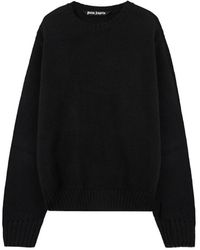 Palm Angels - Sweat Asymétrique À Logo - Lyst