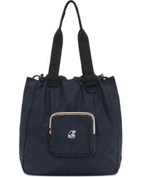 K-Way - Le Vrai 4.0 Victorine Drawstring Pocket Tote Bag - Lyst