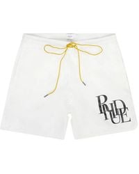 Rhude - Logo Swim Shorts - Lyst
