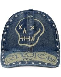 Aries J'Adoro Leopard Cap in Red | Lyst