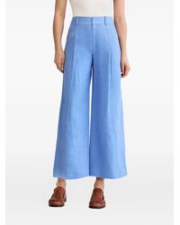 Smythe - Cropped Flared Trousers - Lyst