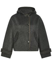 Yves Salomon - Hooded Double-Sided Jacket - Lyst