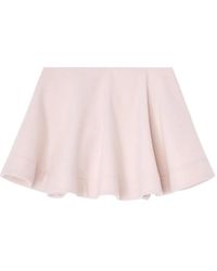 Ganni - Flared Mini Skirt - Lyst
