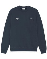 Les Deux - Logo-Embroidered Sweatshirt - Lyst