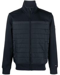 Tommy Hilfiger - Mixed-media Down-padded Jacket - Lyst