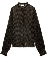Zadig & Voltaire - Tandy Blouse - Lyst