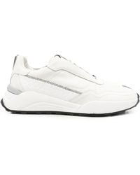 DSquared² - Flow Logo-Embossed Panelled Sneakers - Lyst