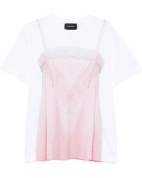 Simone Rocha - Trompe L'Oeil Print T-Shirt - Lyst