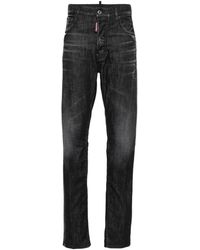 DSquared² - Gerade 642 Jeans im Distressed-Look - Lyst