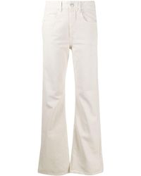 Étoile Isabel Marant Jeans svasati a vita alta - Neutro