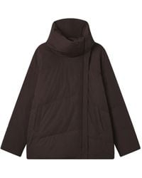 B+ AB - Funnel-Neck Quilted Jacket - Lyst