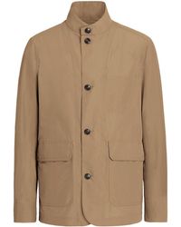 Zegna - Tailored Cotton-blend Chore Jacket - Lyst