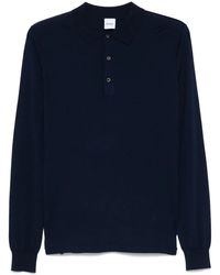 Aspesi - Wool Polo Shirt - Lyst