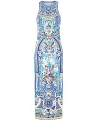 CAMILLA - Ottoman Opulence Floral Maxi Dress - Lyst