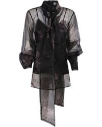 Zimmermann - "Hypnotic" Pussybow Blouse - Lyst