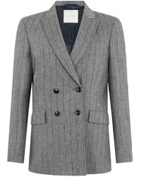 Brooks Brothers - Double-Breasted Pinstripe Blazer - Lyst