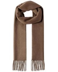 Hackett - Kaschmirschal Mit Fransen - Lyst