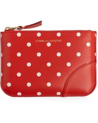 Comme des Garçons - Small Polka-Dot-Print Wallet - Lyst
