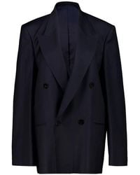 Gucci - Double-Breasted Peak-Lapels Jacket - Lyst