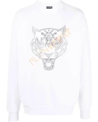 Philipp Plein - Tiger-Head Long-Sleeve Sweatshirt - Lyst